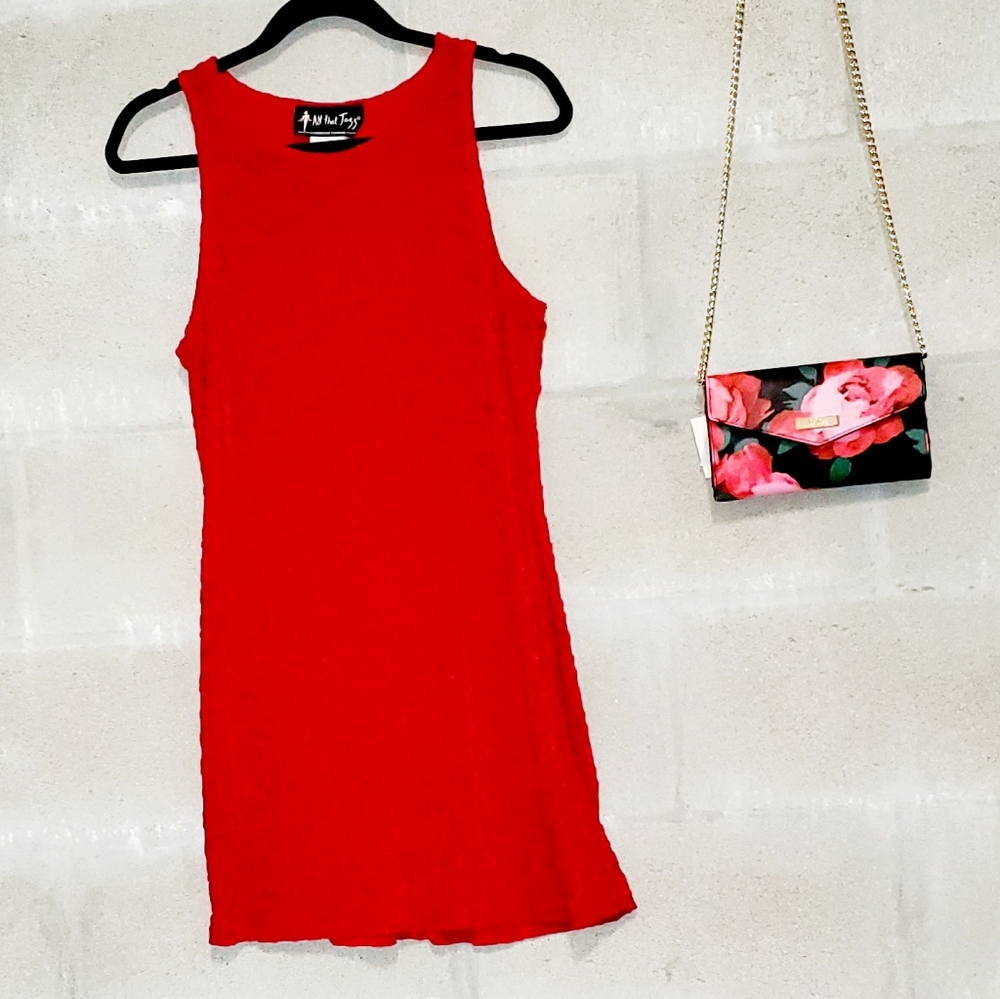 Velvet Heart Mini Dress